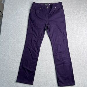 Per Una Jeans Women's 12 Short (US) 10S(UK) Blackberry Stretch Straight Leg